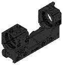 Scope Mount 34 H38mm/1.5" 6MIL PIC Gen3 OECA