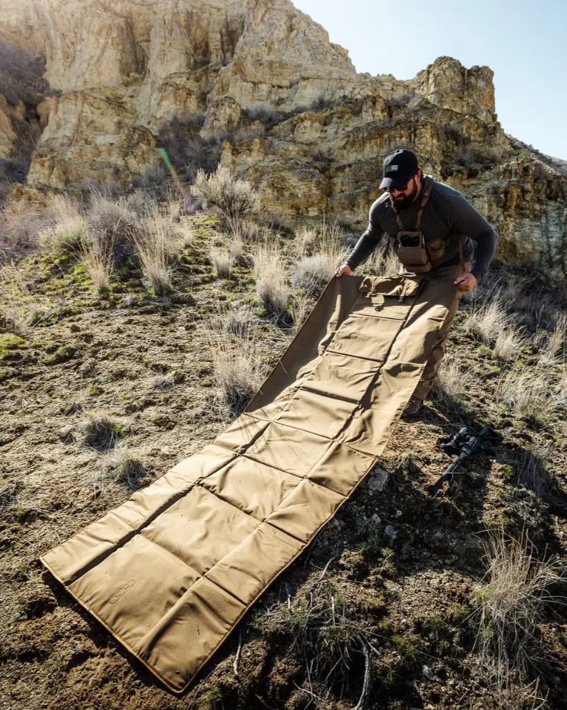 Dirt Nap Shooting Mat -Coyote Brown 