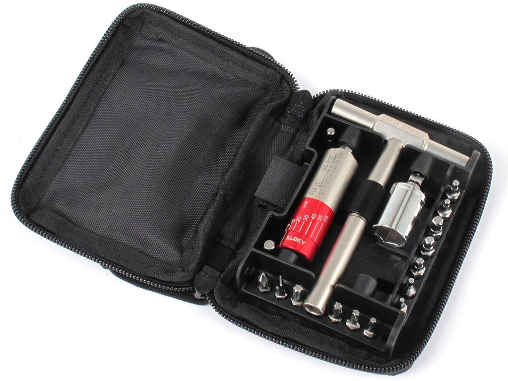 FIX IT STICKS Kit de herramientas de rifle y óptica con controlador de par todo en uno 15-65 en-lb 