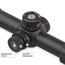 DISCOVERYOPT Óptica  ED-LHT GENⅡ 3-15X50SFIR FFP-MRAD/MOA Diámetro: 30MM 