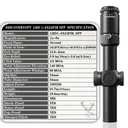 DISCOVERYOPT Mira telescópica LHD 1-6X24SFIR SFP-MOA LPVO con retícula de fibra de 34 mm de diámetro 