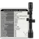  DISCOVERYOPT Óptica HT GEN II 6-24X44SFIR FFP-MOA Diámetro: 30 mm 