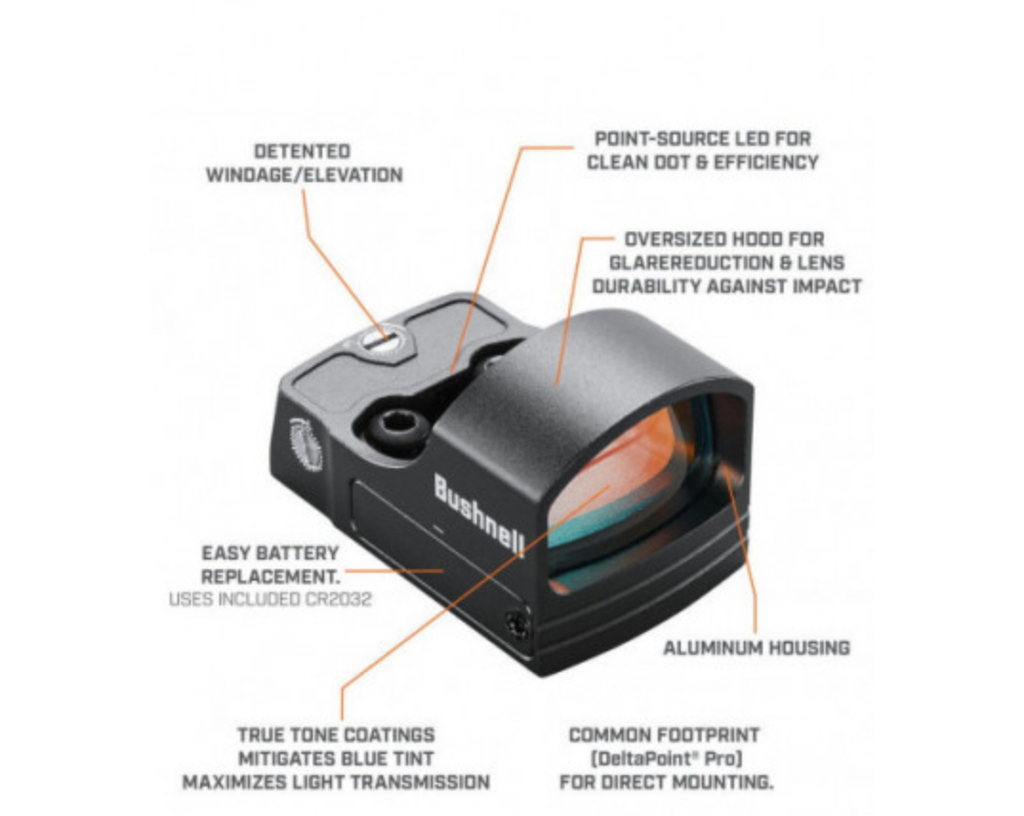 VISOR RED DOT BUSHNELL 1X25 RXS-100