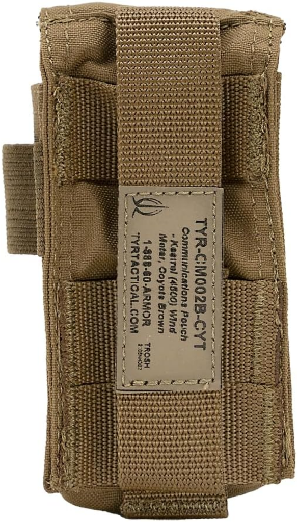 Funda táctica MOLLE, SERIE KESTREL 4000, color marrón coyote, compatible con  BERRY TYR-CM002B-CYT