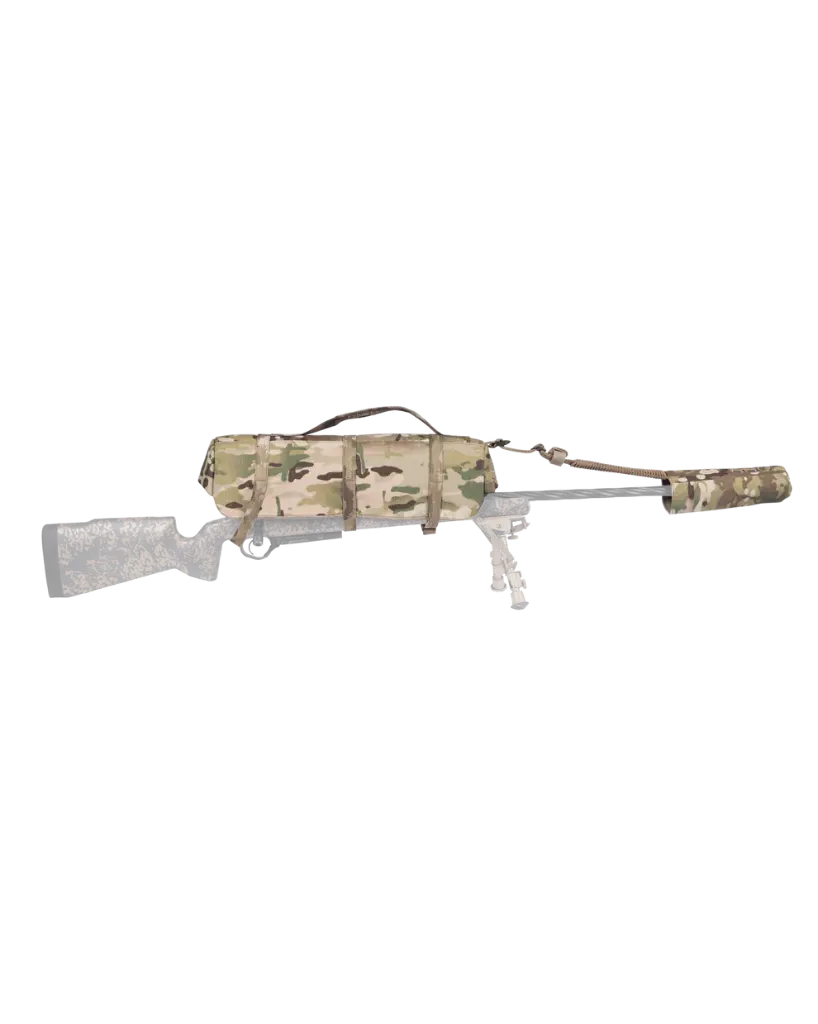 EBERLESTOCK Cubierta de alcance de impacto camuflaje