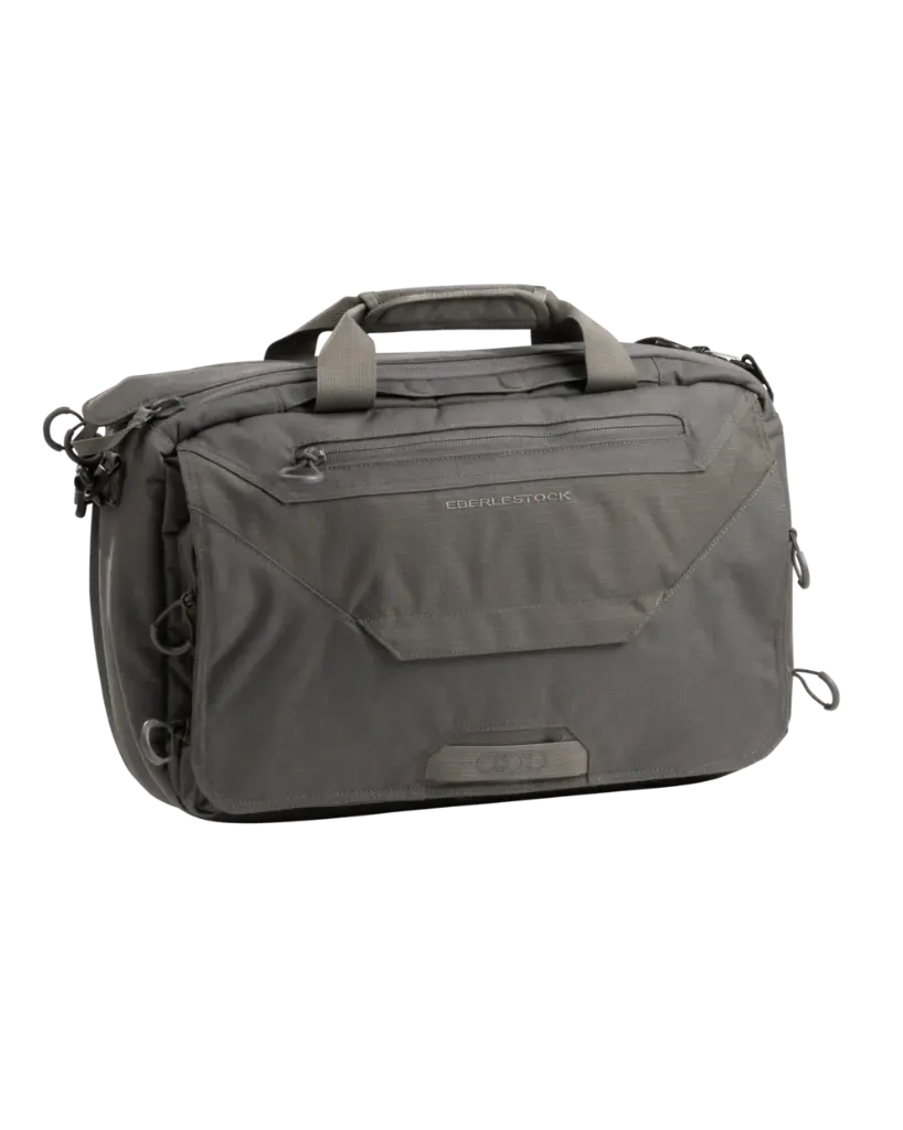 EBERLESTOCK Maletin ejecutivo de caza gris