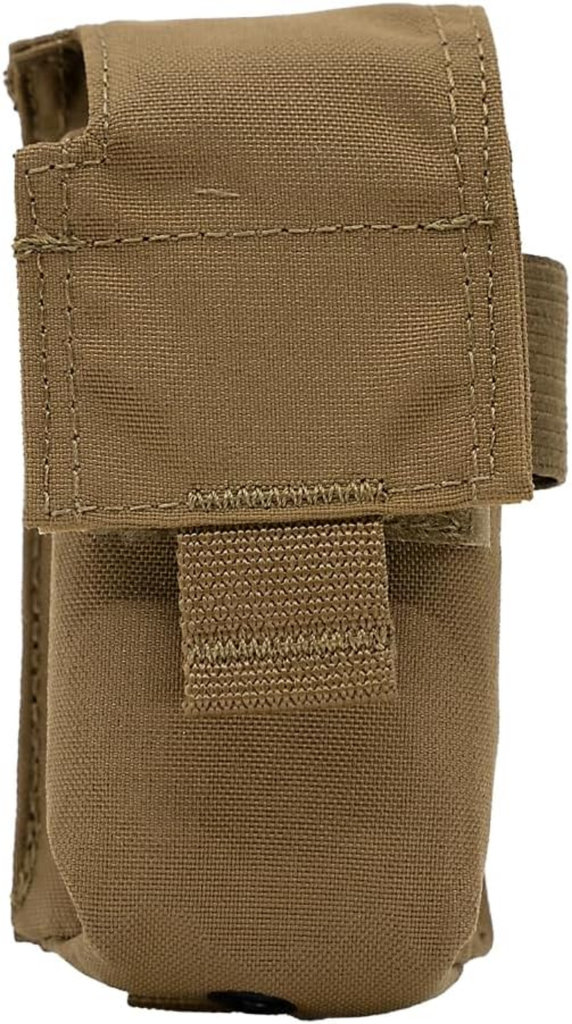 FUNDA TÁCTICA MOLLE, SERIE KESTREL 4000, COLOR MARRÓN COYOTE, COMPATIBLE CON  BERRY TYR-CM002B-CYT