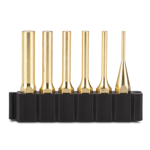 [FISPPSB6P] FIX IT STICKS BRASS PIN PUNCH SET (6 PIECES)