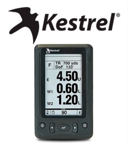 [0750LBLK] PANTALLA DE VISUALIZACIÓN  FRONTAL KESTREL HUD  PARA MEDIDORES BALÍSTICOS DE LA SERIE 5